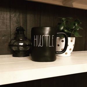 Rae Dunn Artisan Black Hustle Mug